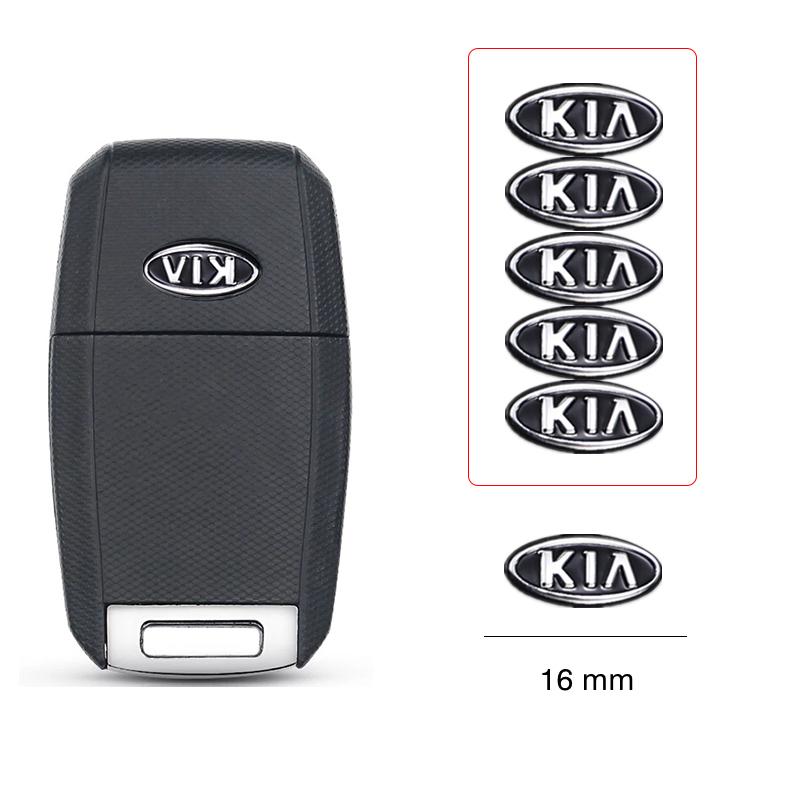 5/10 Stück Auto Metall Logo Schlüssel Emblem Aufkleber Dekoration Für Kia GT-Line Sportage Ceed Rio Picanto Sorento Soul Cerato Venga Forte zqdtx40