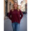 Womens Oversized Crewneck Knit Sweater Loose Fit Soft Warm Winter Top