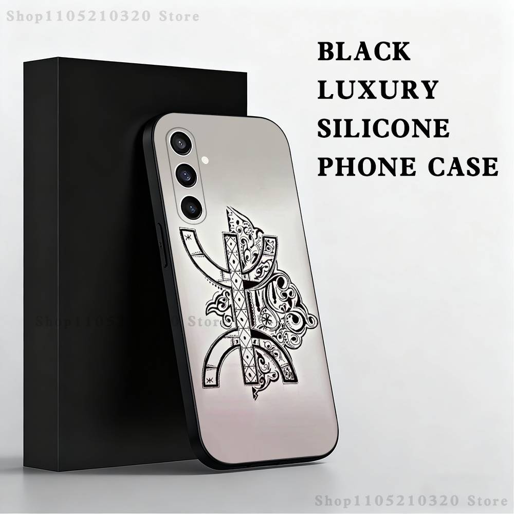 

Flag A-Amazigh B-Berber Phone Case For Samsung S25,S24,S21,S22,S23,S30,Ultra,S20,Plus,Fe,Lite,Note,10 Black Soft Shell SamsungS9