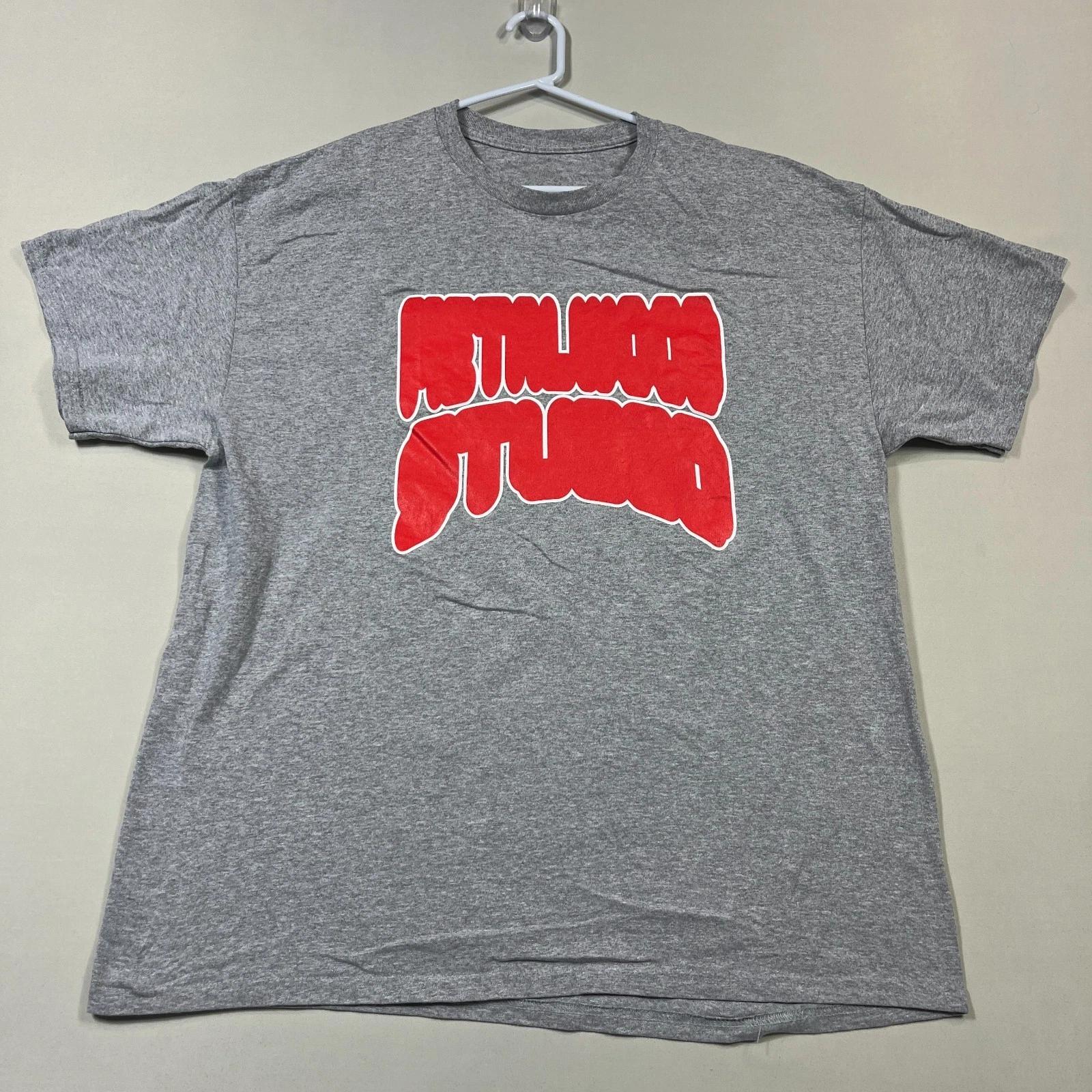 

Metalwood Studio T Shirt Grey Logo Rare Tee Cotton Genuine Mens XL 3XL