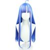 LAOBAO Ulti Cosplay Light Blue and Pink Mesh Perfect for and Events Wig, Heat-Resistant, Wig, Parties, Halloween,
