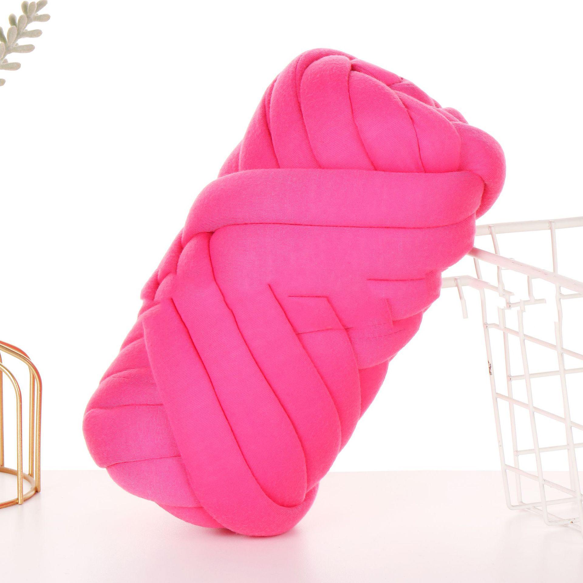 

Рукоделие Вязание крючком Пряжа Толстая ручная вязка Одеяло своими руками Гнездо для собак и кошек Обернутая кровать Очень толстые полоски ткани Dunking Heart Шерстяная пряжа Клубок 1000g