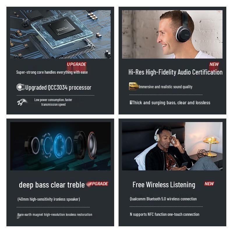 Cleer ENDURO 100 Over-Ear Wireless Headphones