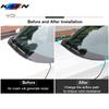 Tira de Goma para Coche de 180 cm Tira Guía para Parabrisas de Coche para Deflector de Viento del Capó Embellecedor Universal para Vehículo Spoiler Accesorios de Sellado para Automóvil