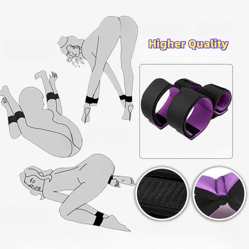 Erotiske tilbehør Håndjern Sexleketøy for par Bdsm Bondage Restraints Kvinner Ankelmansjetter Sexprodukter for voksne sexleketøy