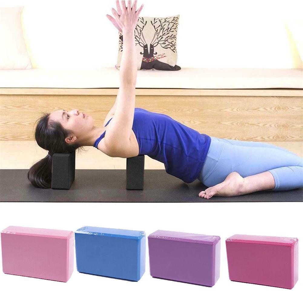Yoga Pilates Block Foam Foaming Brick Fitness Exercise Stretch Stretch Health