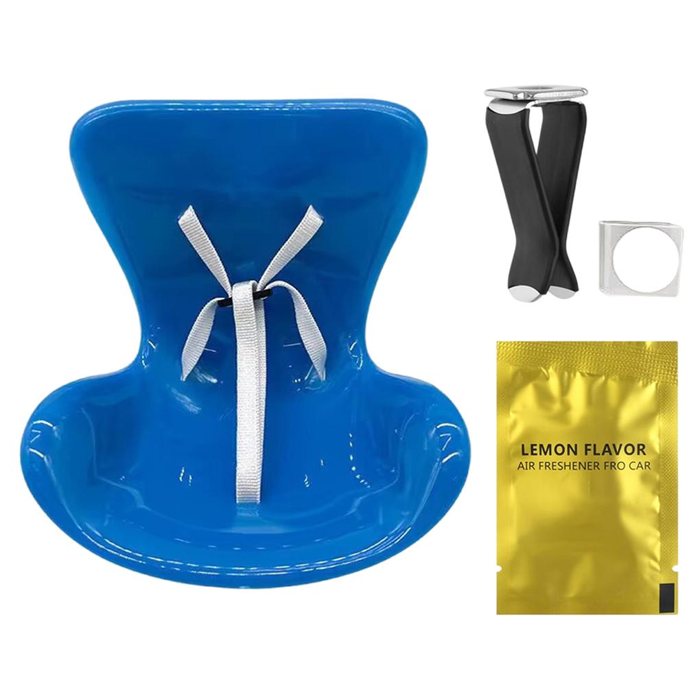 Cute Doll Car Seat with Belt Decorative Doll Sofa Seat Multi-Function Doll Vent Car Seat for Car Air-Conditioning Vents