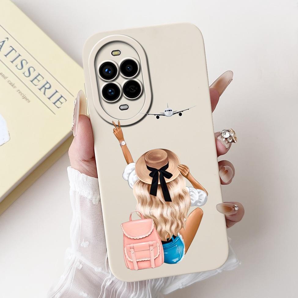 For Huawei Nova 13 Pro Case MIS-AL00 Silicone Cute Cartoon Cat Luxury Fashion Shockproof Bumper For Huawei Nova 13Pro Back Cover