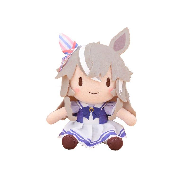 Genuine Uma Musume Pretty Derby Fuwa Petit Plush Dolls Kitasan Black Satono Diamond Manhattan Cafe Anime Fufu Toys For Gift