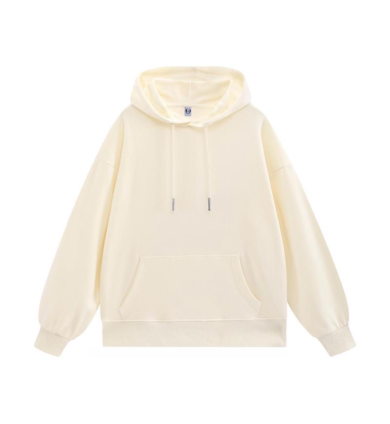 Men's 260g Drop Shoulder Hoodie - Sporty Casual Pullover with Custom Logo Print