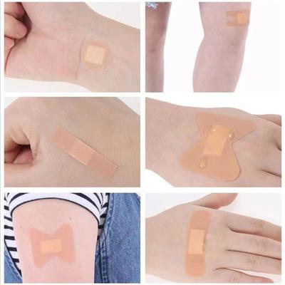 50Pcs Finger Waterproof Bandage Breathable Band Wound Dressing Medical Tape Wound Plaster Emergency Bandaids For First Aid