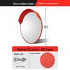 Wide-Angle Outdoor/Indoor Traffic Convex Mirror for Safety and Anti-Theft