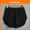 Street Style Short Skirt With Polyester Knit Fabric For Casual Girls