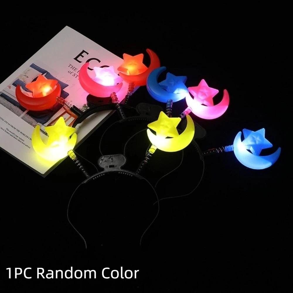 LED Glow LED Glow Hair Bands Photographic Headwear New Year Headdress  Decorations