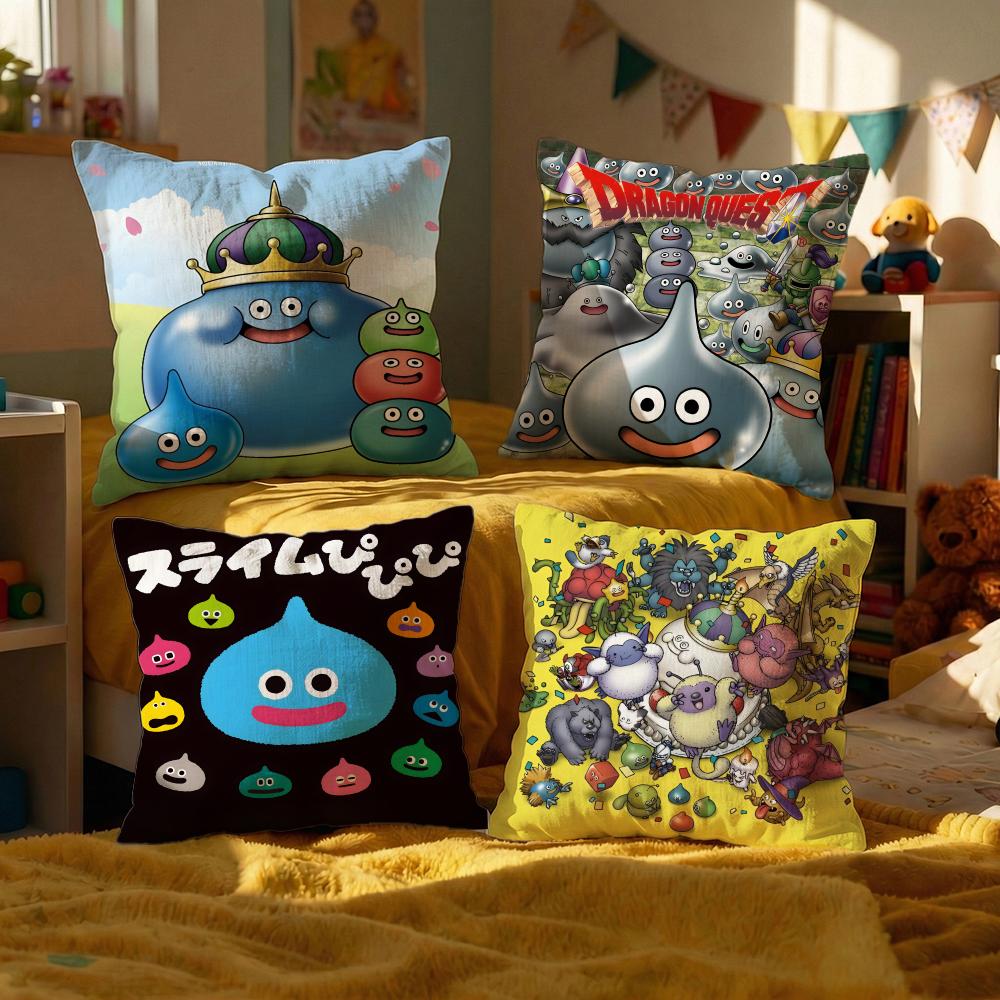 Game Dragon Quest Rocket Slime Cushion Cover Decorative Cushions Covers Cover Sofa x Pillow Piece x x Pillowcase