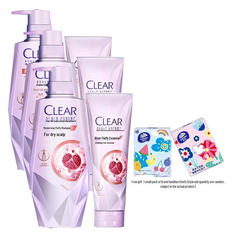 Clear Nourishing & Volumizing Scalp Care Set