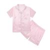 Sommer Mädchen Chiffon Pyjamas Seide Pyjama Shorts Sets Pyjamas Kinder Sterne Mond Druck Mädchen Nachtwäsche Set Kleidung für Teenager