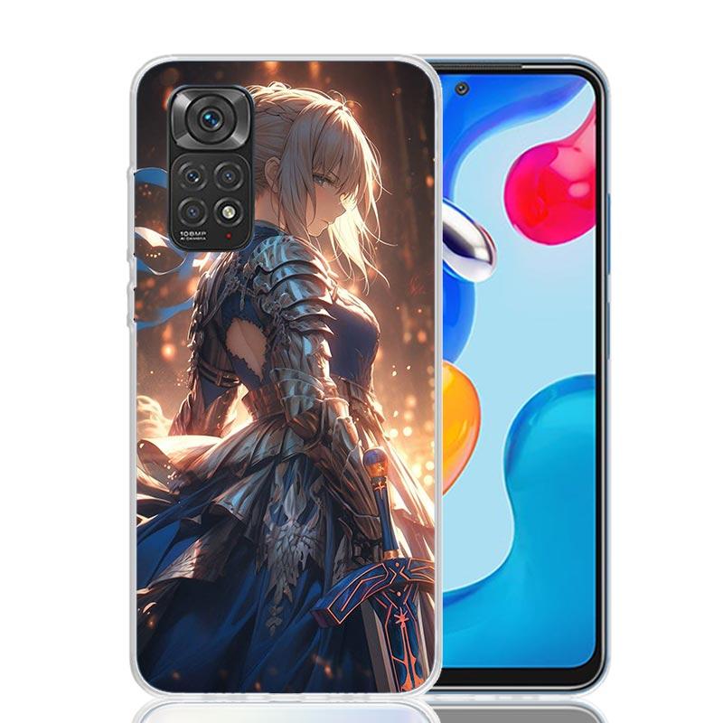 Fate Zero Stay Night Archer Phone Case For Xiaomi Redmi Note 15 14 13 12S 12 Pro Plus 11S 11E 11 11T 10S 10 Art Soft Pattern Cov