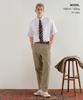 Musinsa Standard [City Workers] Tapered Cotton Pants [Beige]