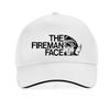Funny The Firefighter Face Baseball Cap Fireman Gifts Summer Style Adjustable Dad Hat Men Women Snapback Hats