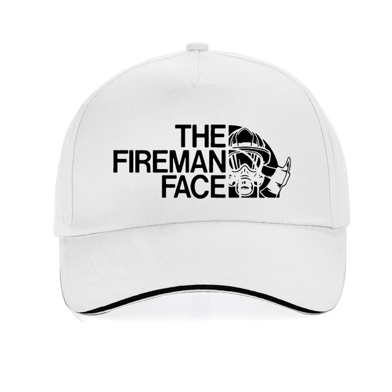 Funny The Firefighter Face Baseball Cap Fireman Gifts Summer Style Adjustable Dad Hat Men Women Snapback Hats