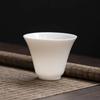 1 Stück Teetassen Pu Er Tee Werkzeuge Kungfu Teetasse Geschenk Getränk Tee Werkzeug Keramik Weißer Jade Porzellan