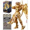 Original Anime Saint Seiya Building Block Toy Saint Seiya Taurus Aldebaran Aiolos Aiolia Mu Action Figure Splicing Toy Collect