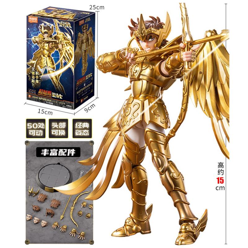 Origineel Anime Saint Seiya bouwsteen speelgoed Saint Seiya Stier Aldebaran Aiolos Aiolia Mu Actiefiguur Splicing Speelgoed verzamelen