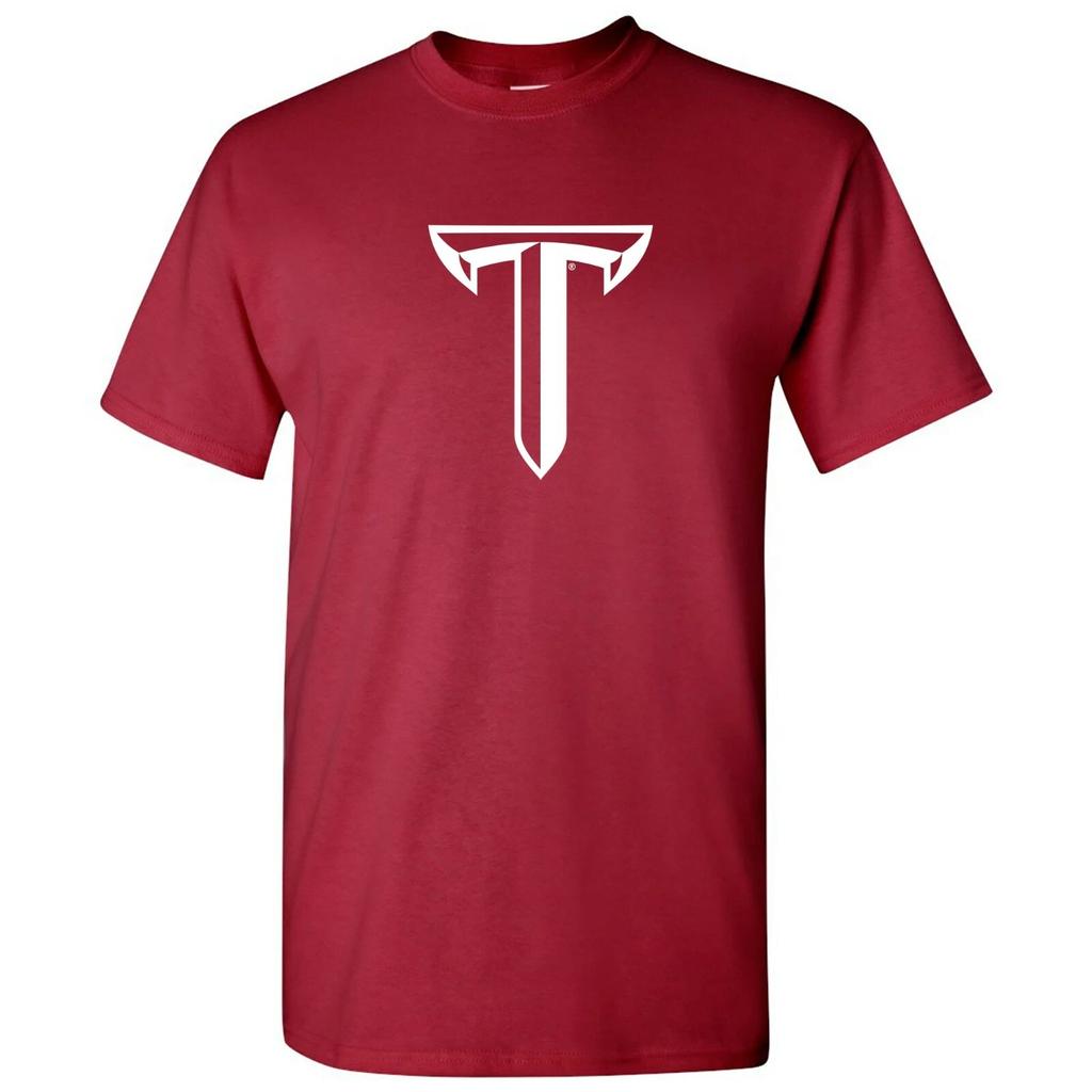 Troy University Trojans Primary Logo T-Shirt - Cardinal