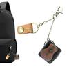Handmade Leather Headphone Bag, Keychain, Guitar Bag, Hanging Decoration, Fashionable And Versatile Bag Decoration, Small Bag Pendant