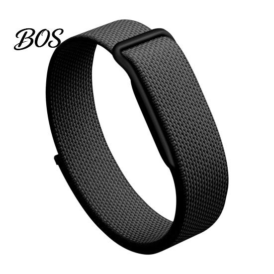 Řemínek pro Google Fitbit Air, Prodyšný náhradní sportovní řemínek pro fitness tracker, Nastavitelný tkaný náramek proti pocení, Univerzální konektor