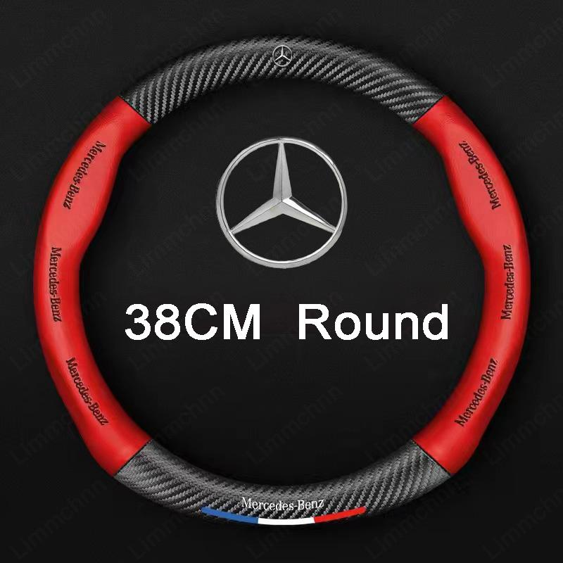 Autopříslušenství Potah na volant pro Mercedes Benz C180 C200 C260 C300 W108 W124 W126 W140 W168 W169 W176 GLA CLA