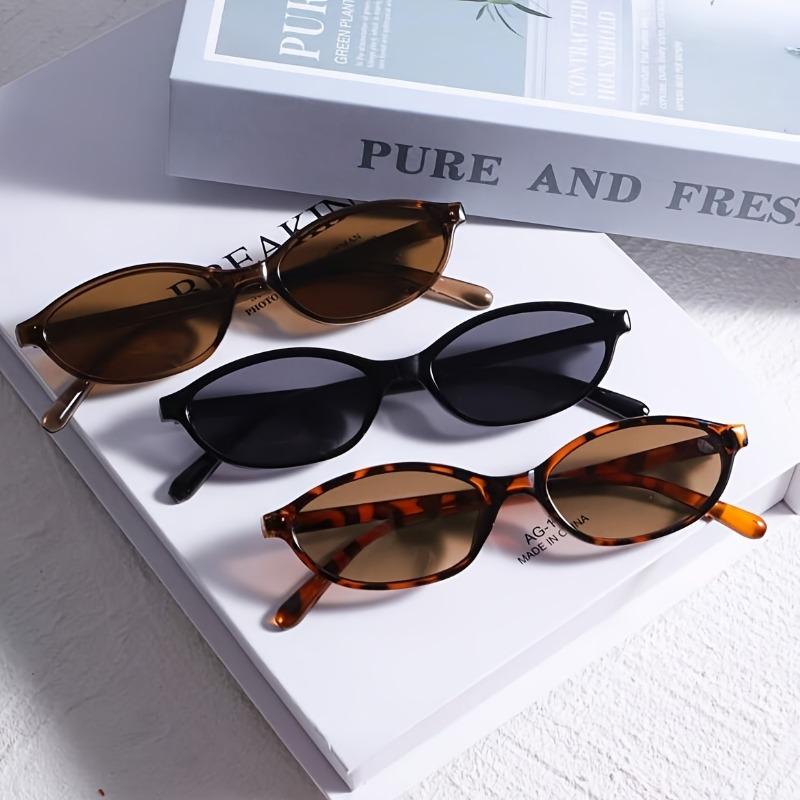 3 Pairs of Summer Women's Fashion Glasses Women's Glasses Suitable for Daily Decoration and Pography in Summer