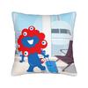Kawaii Pillow Case M-MyakuED M-MyakuS Funny Pillow Cover Graphic Pillowcases For Couch Sofa Bedroom