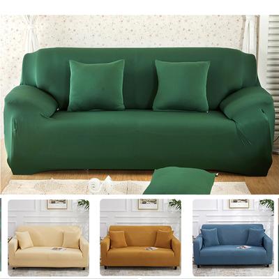 Einfarbiger Sofabezug, atmungsaktiv, elastisch, einfaches Sofa, schützt das Sofa, All-Inclusive-Couchbezug mit modischem Muster für das Wohnzimmer