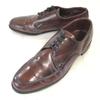 Vintage USA 70s-80s Weyenberg Massagic Leather U Tip Goodyear Welt Dress Shoes Size 10.5D 28.0cm Brown(USED)