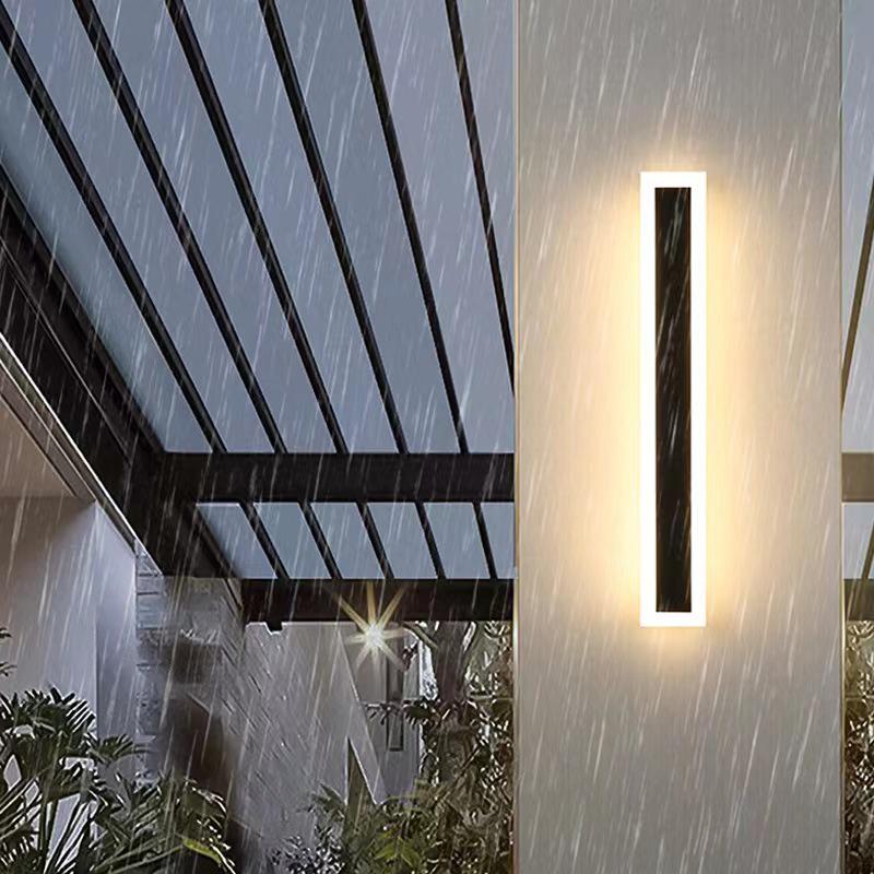 Waterproof LED Outdoor Wall Light for Courtyard, Balcony, and Villa