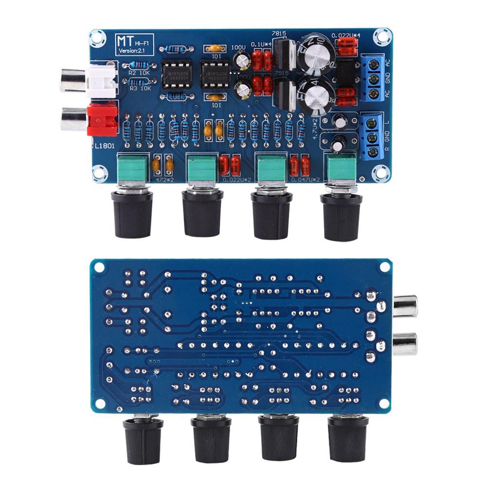 HIFI OP AMP Amplifier NE5532 Preamplifier Volume Tone Control Assembled Board