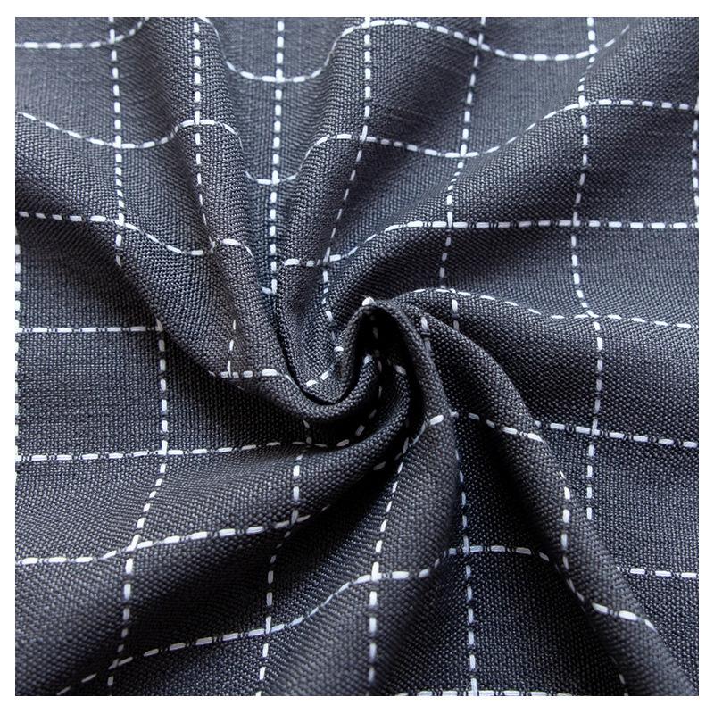 Simple Square Grid Dining Table Cloth Tablecloth Household Rectangular Coffee Table Cloth Cover Towel Can Be