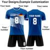 Personalised Shirts Kit Mens Girls With Name Number Custom Football Jerseys For Boys Training Suit