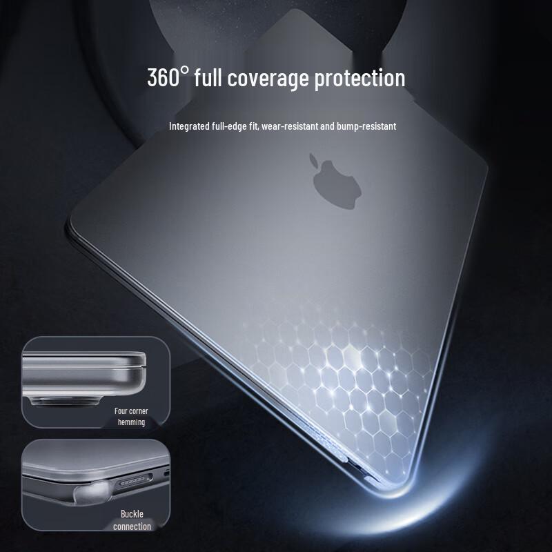Jichuan MacBook Air 13.6-inch Frosted Protective Case
