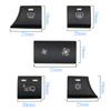 Car Dashboard Air Conditioner AC Button Key Venlitation Auto Knob Switch Cap For BMW X5 X6 E70 E71 E72 2007-2014 64119310445
