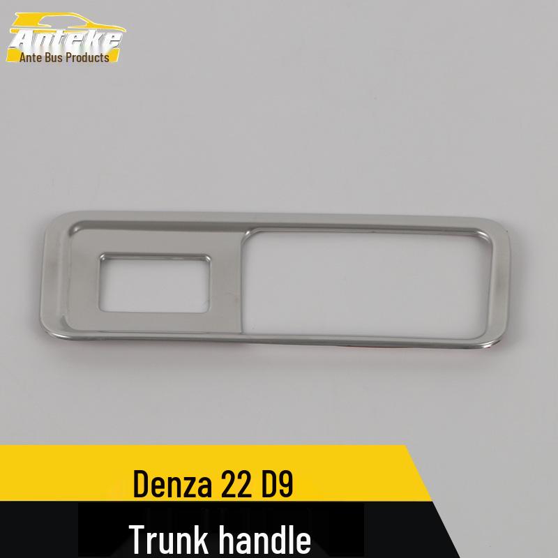 Stainless Steel Trunk Handle Decorative Frame for Denza 22 D9