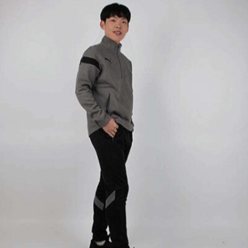 Puma Winter BruShed Men Men S SportSwear Training SweatShirt Set Grey