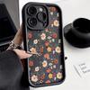 Leaf Pattern Cute Flower Phone Case For iPhone 13 16e 11 15 12 14 16 17 Pro Max 7 8 Plus X XR XS SE Soft Liquid Silicone Cover