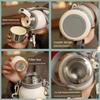 316 Stainless Steel Large-Capacity Thermos Cup, Portable Cold-Keeping Ice Cup, New Style, High-Looking Outdoor Water Bottle for Women and Couples