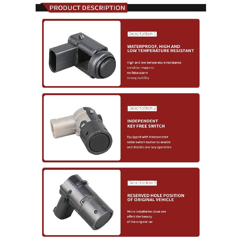 735429755 PDC Parking Sensor For Fiat Multipla Stilo Croma Ducato Alfa Romeo Lancia Musa 04-2012 735393479 car part accessorie