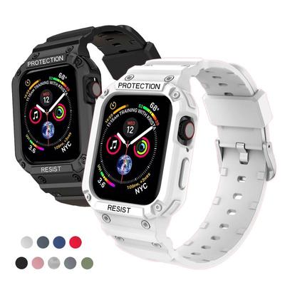 Pasek do zegarka Apple 45 mm 44 mm 49 mm 41 mm 40 mm Seria iWatch Ultra 8 7 6 5 SE 4 3 Pasek, sportowa opaska ochronna na nadgarstek