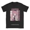 Men Bocchi The Rock Senpai T Shirts Hitori Gotou Pure Cotton Clothes Awesome Short Sleeve Round Neck Tee Shirt Big Size T-Shirt