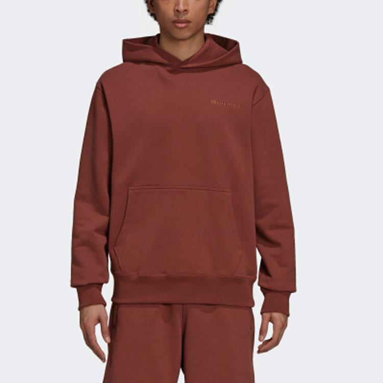 Adidas Originals Trefoil Casual Sport Hoodie Men Hoodie Dark-Brown H58292